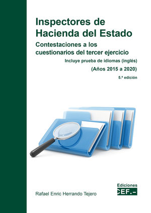 INSPECTORES DE HACIENDA DEL ESTADO 2022. CONTESTACIONES A LOS CUESTIONARIOS DEL