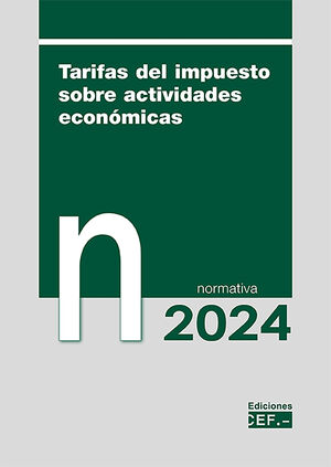 TARIFAS DEL IMPUESTO SOBRE ACTIVIDADES ECONOMICAS 2024.