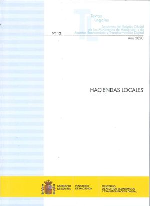 HACIENDAS LOCALES. AÑO 2020