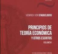 PRINCIPIOS DE TEORIA ECONOMICA Y OTROS ESCRITOS 2 TOMOS