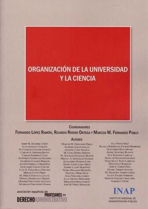 ORGANIZACIÓN DE LA UNIVERSIDAD Y LA CIENCIA