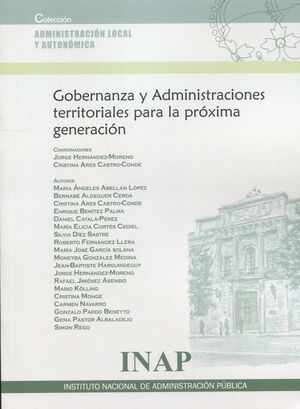 GOBERNANZA Y ADMINISTRACIONES TERRITORIALES PARA LA