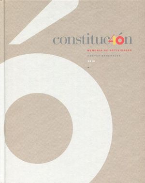 MEMORIA DE ACTIVIDADES DEL 40 ANIVERSARIO CONSTITUCIONAL