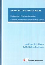 DERECHO CONSTITUCIONAL. FUNDAMENTOS Y PRINCIPIOS DOGMATICOS