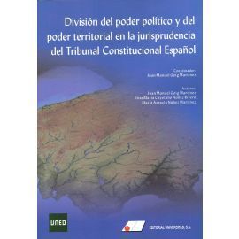 DIVISIÓN DEL PODER POLÍTICO Y DEL PODER TERRITORIAL EN LA JURISPRUDENCIA DEL TRI