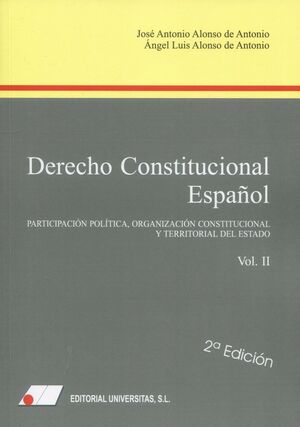 DERECHO CONSTITUCIONAL ESPAÑOL (II)