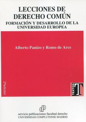 LECCIONES DE DERECHO COMÚN.