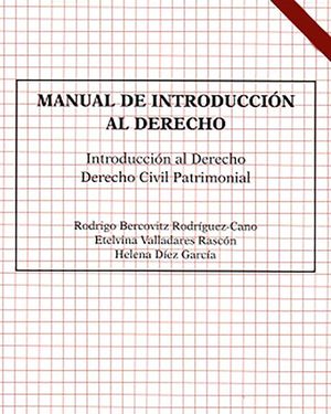 MANUAL DE INTRODUCCIÓN AL DERECHO