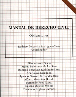 MANUAL DERECHO CIVIL. OBLIGACIONES