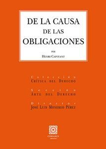 DE LA CAUSA DE LAS OBLIGACIONES