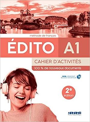 EDITO A1 CAHIER D'EXERCICES ED22