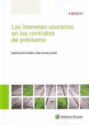 LOS INTERESES USURARIOS EN LOS CONTRATOS DE PRESTAMO