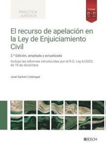 EL RECURSO DE APELACIÓN EN LA LEY DE ENJUICIAMIENTO CIVIL
