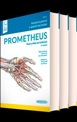 PROMETHEUS.TEXTO Y ATLAS DE ANATOMIA. 3 VOLS.