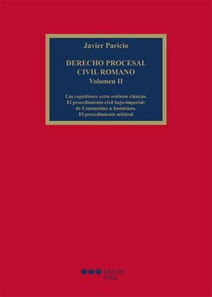 DERECHO PROCESAL CIVIL ROMANO. VOLUMEN II
