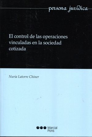 EL CONTROL DE LAS OPERACIONES VINCULADAS EN LA  SOCIEDAD COTIZADA