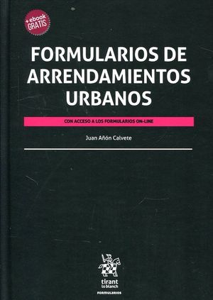 FORMULARIOS DE ARRENDAMIENTOS URBANOS