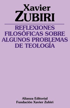 REFLEXIONES FILOSÓFICAS SOBRE ALGUNOS PROBLEMAS DE LA TEOLOG­A