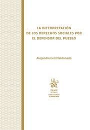 LA INTERPRETACIÓN DE LOS DERECHOS SOCIALES POR EL DEFENSOR DEL PUEBLO