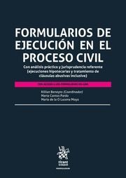 FORMULARIOS DE EJECUCIÒN EN EL PROCESO CIVIL