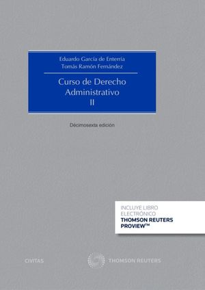 CURSO DE DERECHO ADMINISTRATIVO, II