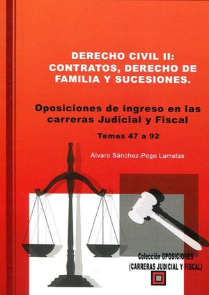 DERECHO CIVIL II: CONTRATOS, DERECHO DE FAMILIA Y SUCESIONES.