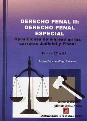 DERECHO PENAL II: DERECHO PENAL ESPECIAL (3 VOLS.)