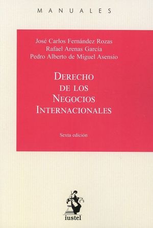 DERECHO DE LOS NEGOCIOS INTERNACIONALES