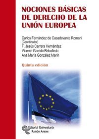 NOCIONES BASICAS DE DERECHO DE LA UNION EUROPEA