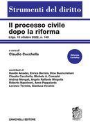 IL PROCESSO CIVILE DOPO LA RIFORMA