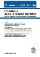 L'ARBITRATO DOPO LA RIFORMA CARTABIA