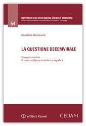LA QUESTIONE DECEMVIRALE