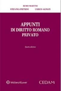 APPUNTI DI DIRITTO ROMANO PRIVATO