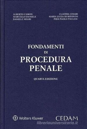 FONDAMENTI DI PROCEDURA PENALE