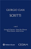 GIORGIO CIAN. SCRITTI