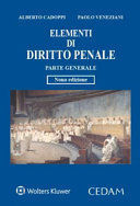 ELEMENTI DI DIRITTO PENALE. PARTE GENERALE