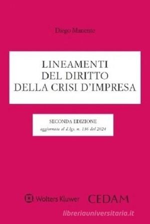 LINEAMENTI DEL DIRITTO DELLA CRISI D'IMPRESA