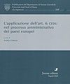 L'APPLICAZIONE DELL'ART. 6 CEDU NEL PROCESSO AMMINISTRATIVO DEI PAESI EUROPEI