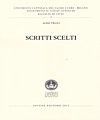 SCRITTI SCELTI.