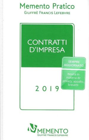 MEMENTO - CONTRATTI IMPRESA 2019