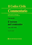 L'ERRORE NEL CONTRATTO. ARTT. 1427-1433