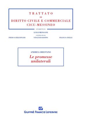 LE PROMESSE UNILATERALI