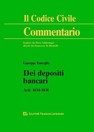 DEPOSITI BANCARI. ARTT. 1834-1838