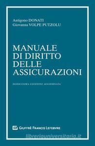 MANUALE DI DIRITTO DELLE ASSICURAZIONI
