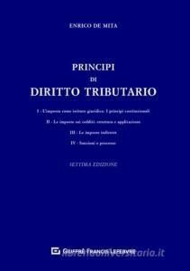 PRINCIPI DI DIRITTO TRIBUTARIO