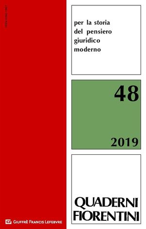 QUADERNI FIORENTINI, VOL. 48 (2019)