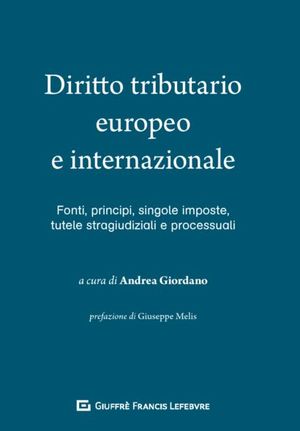 DIRITTO TRIBUTARIO EUROPEO E INTERNAZIONALE