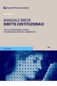 MANUALE BREVE DIRITTO COSTITUZIONALE