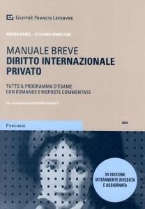 DIRITTO INTERNAZIONALE PRIVATO. MANUALE BREVE