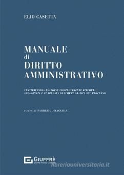 MANUALE DI DIRITTO AMMINISTRATIVO